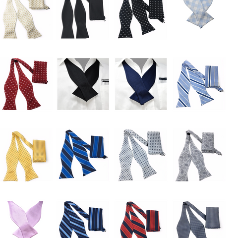 Self Tie Bow Tie Sets