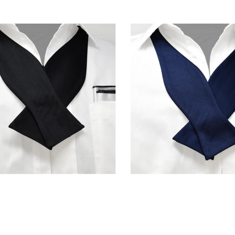 SELF TIE SOLID CORDED WEAVE TIE SETS
