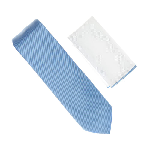 CORDED WEAVE SOLID SILK TIE SETS