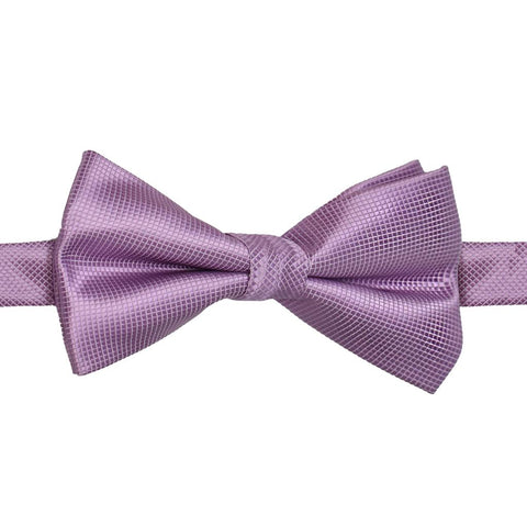Pre-Tied Solid Pin Dot Bow Tie Sets