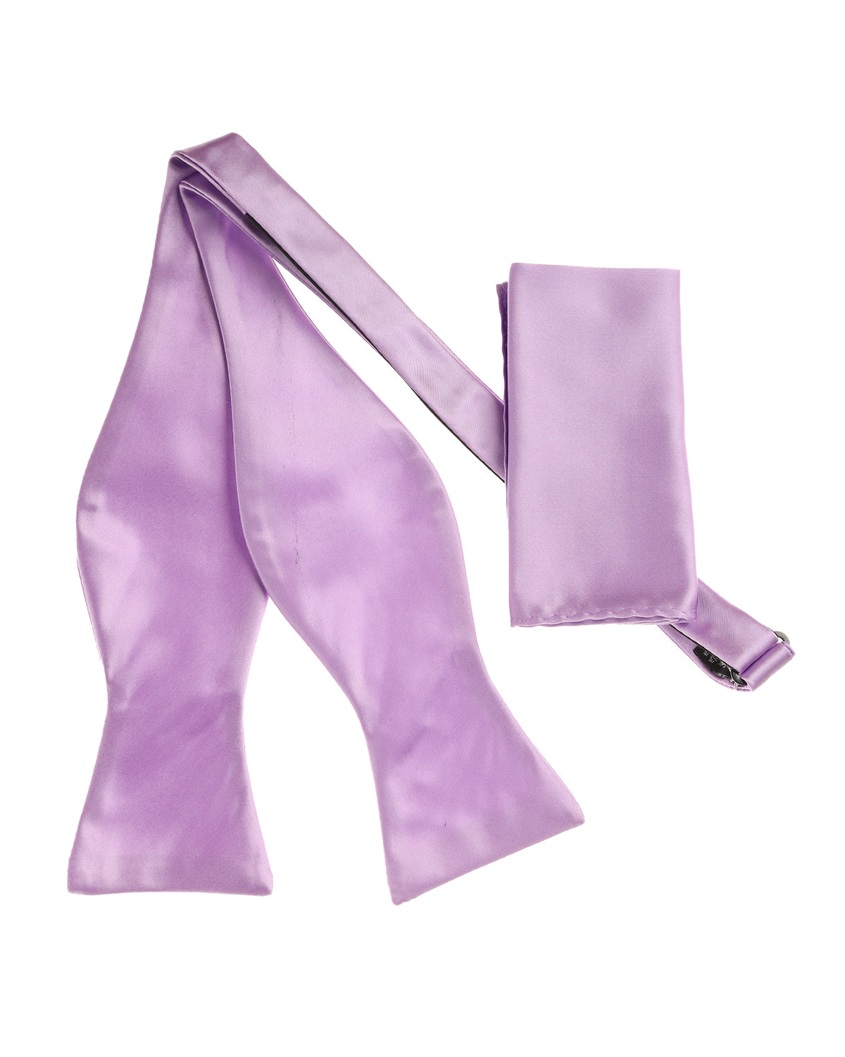 Heather Self-Tie Solid Satin Bowtie